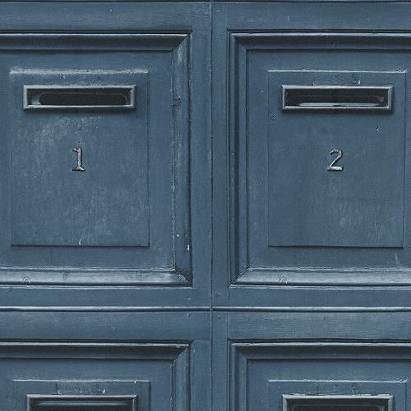 Rouleau de papier peint texturé L 33 pi x l 21 po, Noir bleu