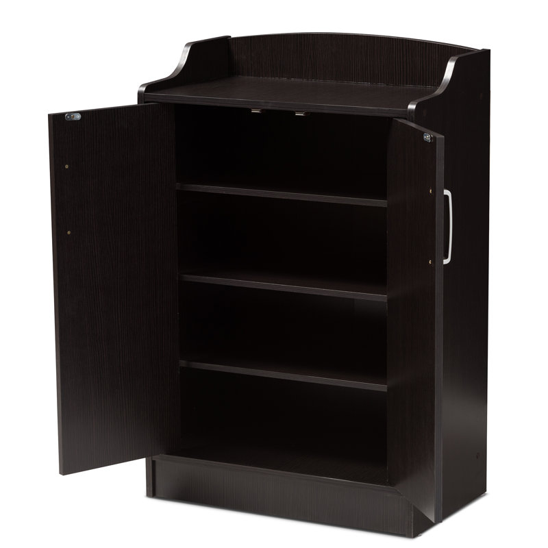 16 Pair Shoe Storage Cabinet