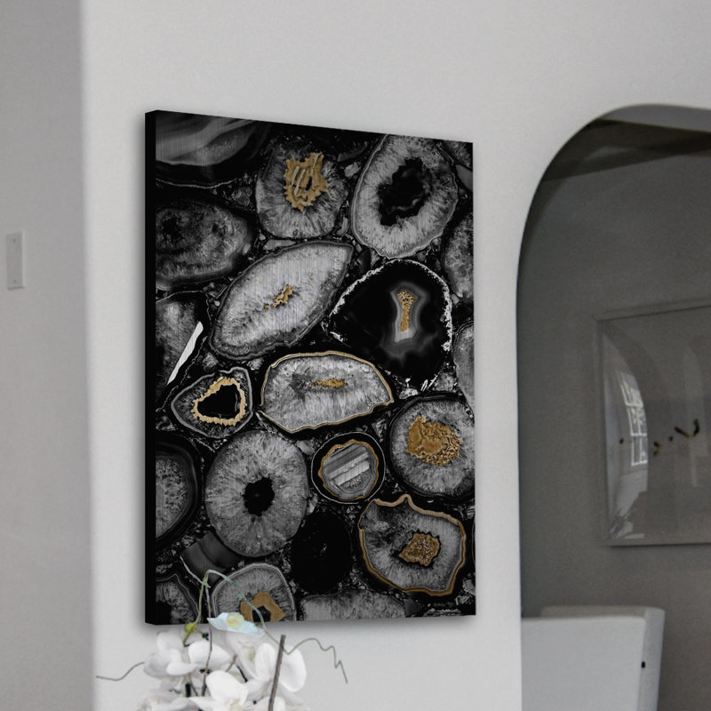 « hints of gold », reproduction d’art sur aluminium brossé, H 60 po x l 40po x P 1,5 po