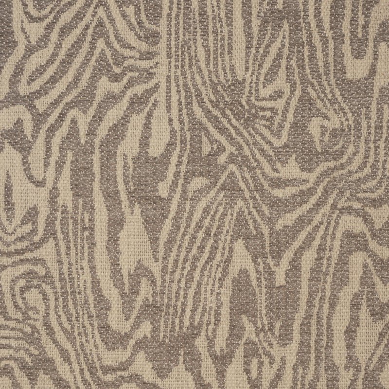Zebrawood-Nootka Jacquard Upholstery Fabric, Feather