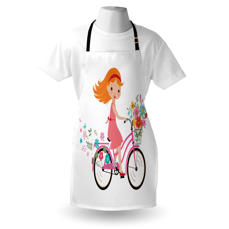 No Pattern Bib Apron
