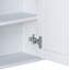 Bathroom Wall Storage Cabinet With Mirror, Medicine Cabinet With Adjustable Wood Shelf & Doors, Mounted Storage Cabinets With 6 Open Shelves, Blue-1502073731