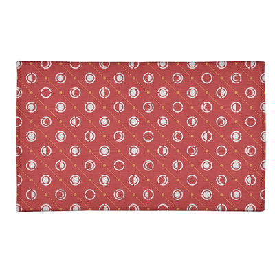 Chenille Geometric Indoor Rug