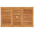 Evonnie Rectangular 4 - Person Teak Dining Set