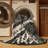 Machine Washable Paizlea Bohemian Geometric Rug in Black – Black Binding-1446667416