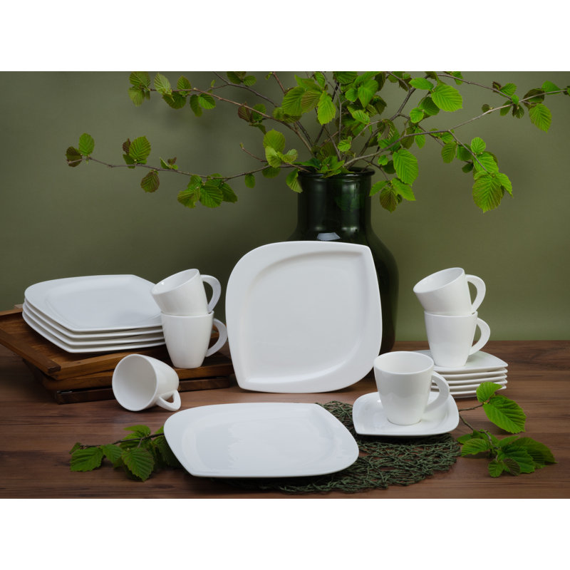 Melbourne Piece Stoneware Dinnerware Set - Service for 6