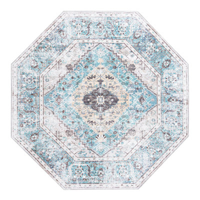 Olf Washable Oriental Indoor Rug