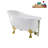 53.1'' x 25.6'' Soaking Acrylic Bathtub-72770160-76275074