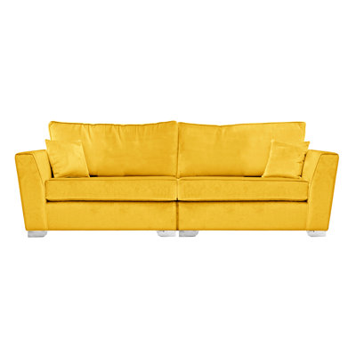 Quade 4 Seater Velvet Sofa