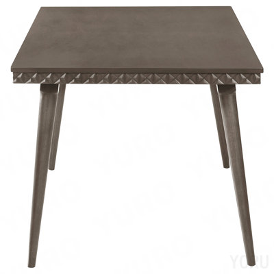 Dark Brown 5-Piece Rectangular Dining Set