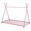 Lit plateforme en métal avec structure triangulaire-1426662905