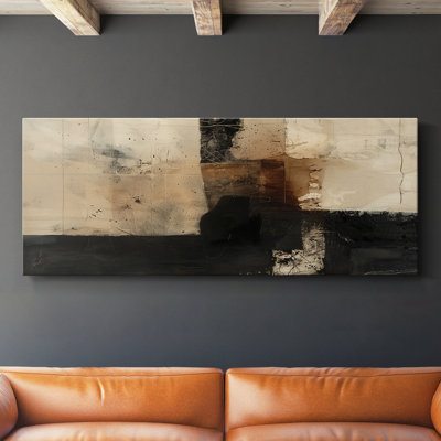 Toile tendue avec châssis abstrait Series # 3 XC III