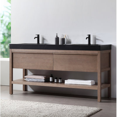 Ensemble de meuble-lavabo double 72 po Ariane