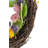 Wreath 22 Inch Artificial Mixed Flower And Grass Multicolor