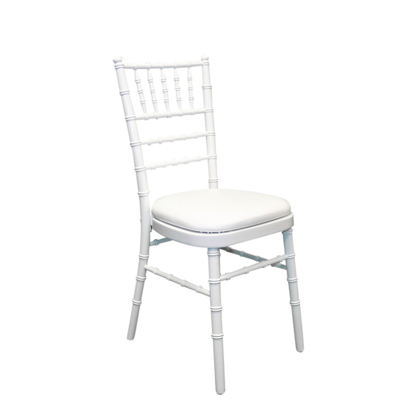 Arrington 43cm H Upholstered Ladder Back Stacking Side Chair