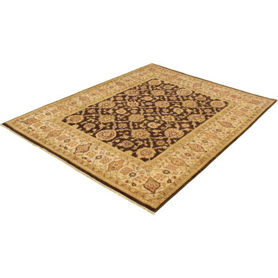 Allahna One-of-a-Kind 8' X 9'9" 2010s Wool Area Rug in