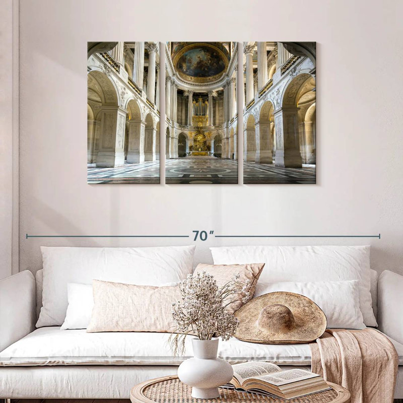 Versailles Interior, 28" H x 45" W