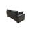Modern Minimalist Upholstered 2-Seater Sofa With Removable Back Cushions-1530883861