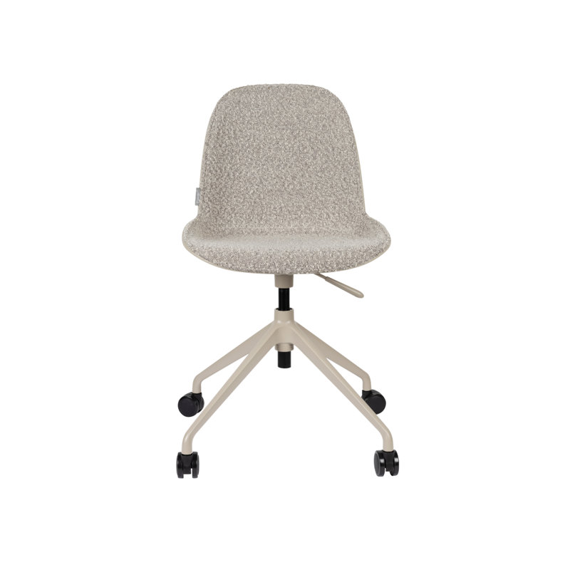 Albert Swivel Office Chair, Gray