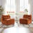 Accent Armless Chair Lazy Floor Seating, Fireside Chair Sofa Lounger Leisure Accent Single Couch With Backrest  For Living Room, Bedroom, Office, Single Seat-888953911