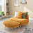Oversized Reading Chair Upholstered Chaise Lounge Chair Barrel Chair with Ottoman-1063690111
