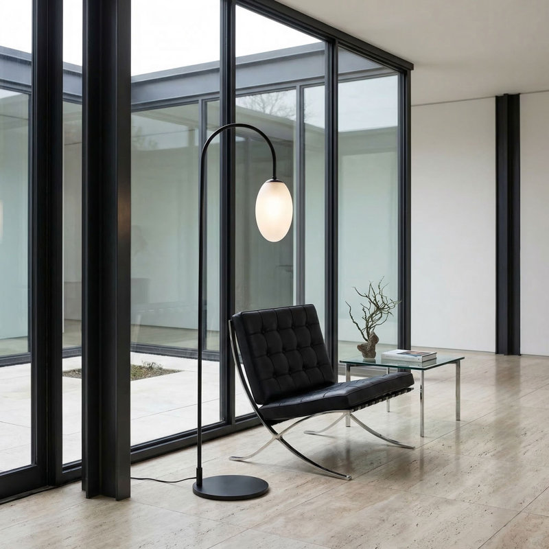 Swan Floor Lamp
