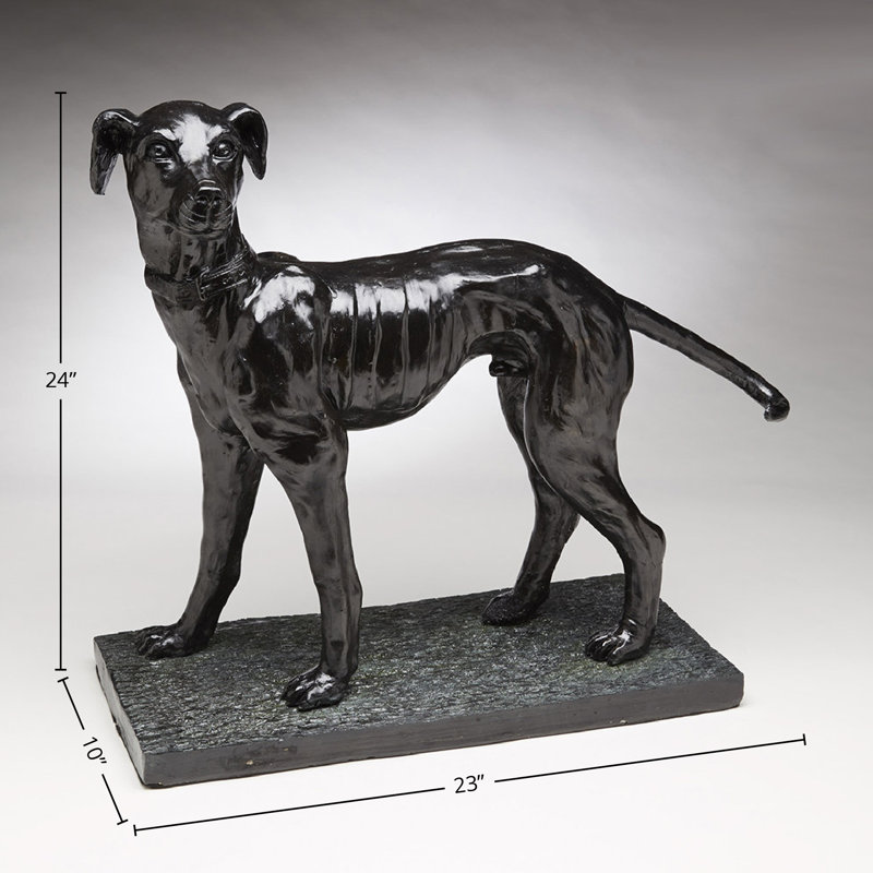 Statue de chien Langham