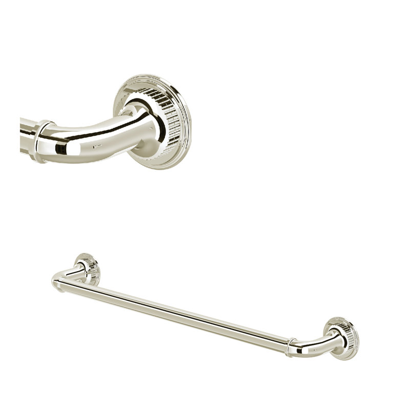 Apadana 18" Towel Bar, Polished Nickel