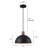 1 - Light Modern Dome Pendant Light-763926506