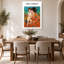 «Mary Cassatt Impressionist Orange Mother and Child», reproduction sur toile-742360196