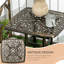 Lewert Square Outdoor Side Table With Umbrella Hole , 54cm cm W 54cm cm D