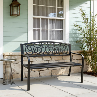 Duval Iron Park Bench