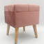 Bourquin 33Cm Velvet Square Footstool-1052378196