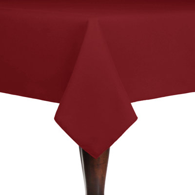 Yasser Eider & Ivory™ -10 Pack- Cotton-Feel 54 X 120-Inch Rectangular Fine Dining Tablecloth, Hunter Green