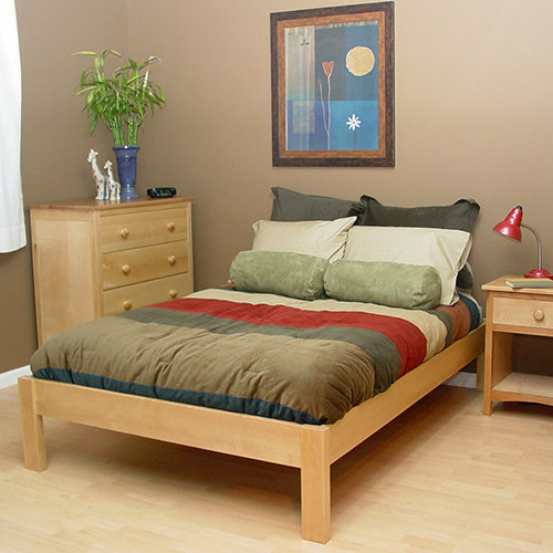 Nomad Solid Wood Bed, King