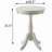 White side table with turned base-458607098