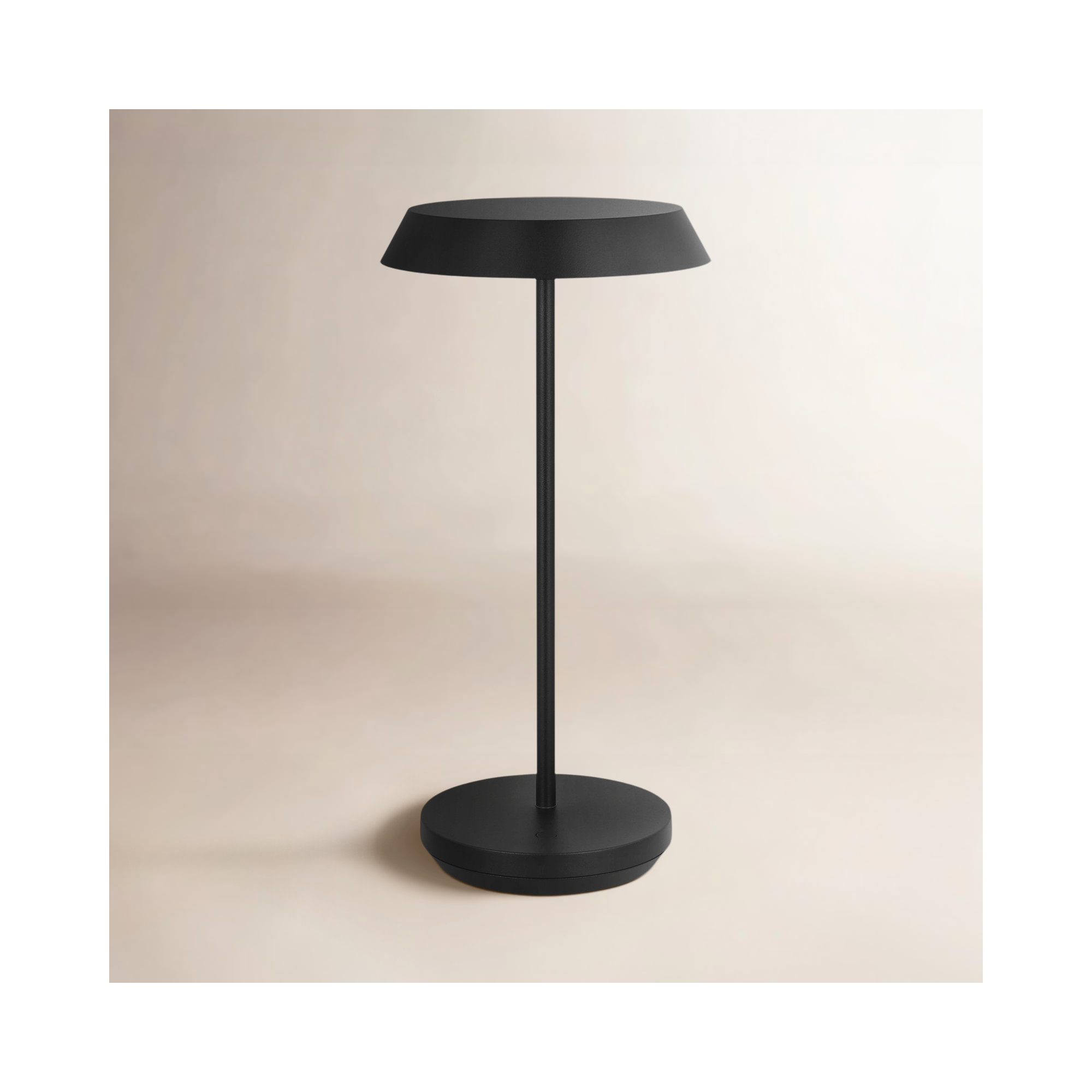 Tepa Accent Rechargeable Table Lamp, Black
