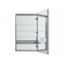 Armoire à pharmacie à charnière droite avec prises électriques Royale l 24 po x H 36 po x P 5 pi, désembueur, miroir grossissant 3X à DEL réglable.-93051546-93051547