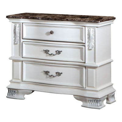 Tarver 32'' W Solid Wood Nightstand