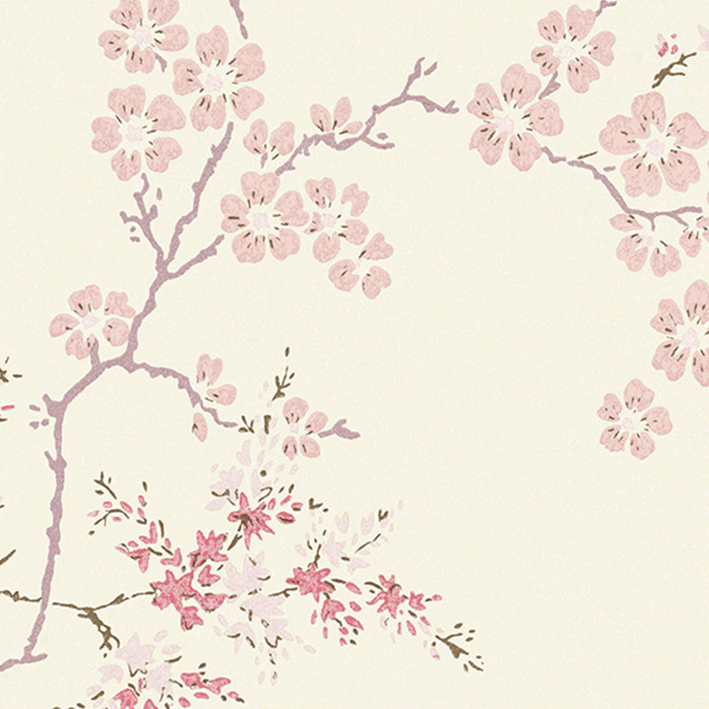 Laura Ashley Oriental Blossom Wallpaper Roll, Blush