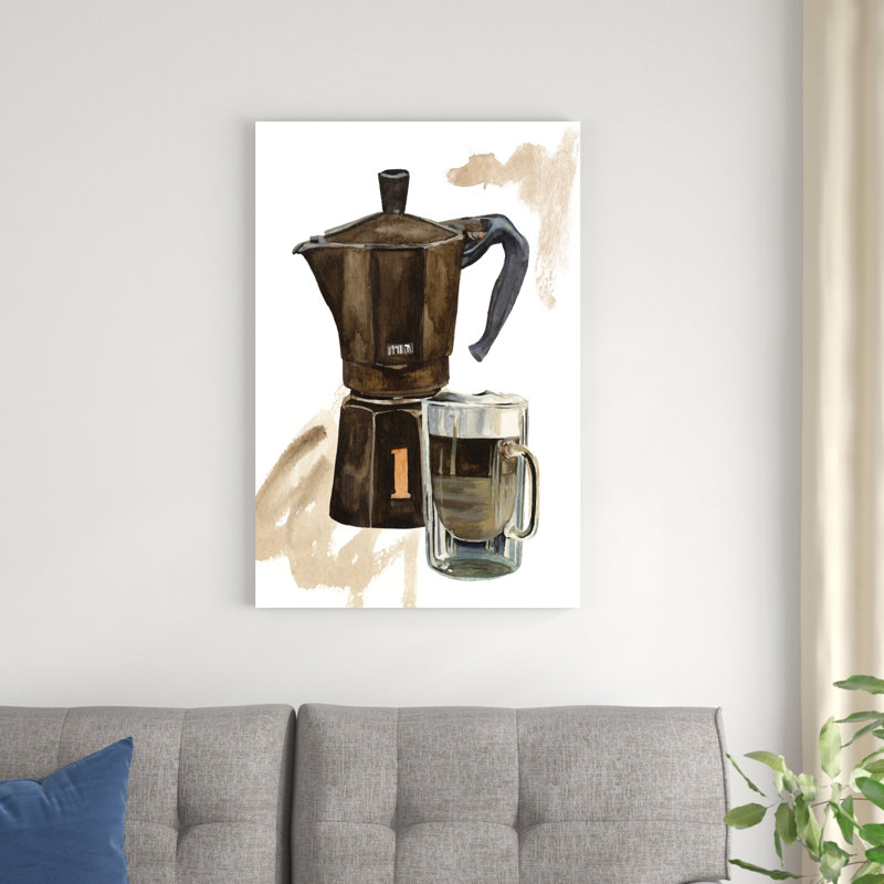 " Morning Coffee III ", 36" H x 24" W x 1" D