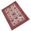 Tapis oriental argent / rouge en laine noué à la main Oriental