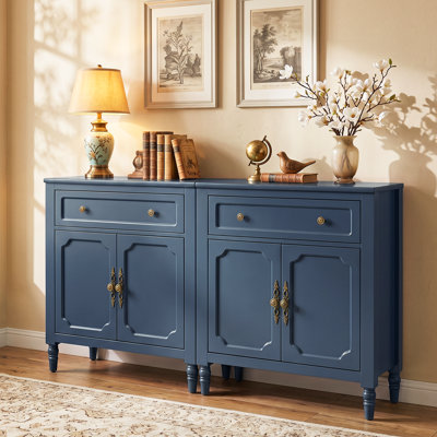 Buffet de 66 pouces avec portes et tiroirs
