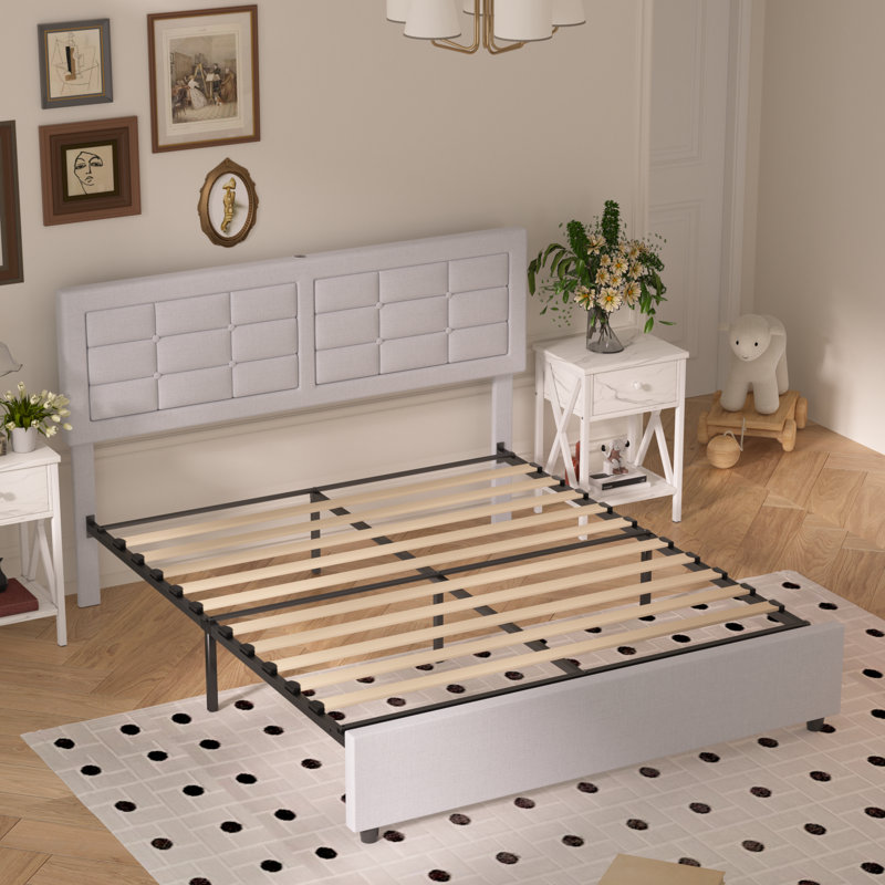 Ensemble de chambre à coucher 3 pièces, Grand, White