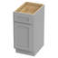 Base de meuble-lavabo simple autoportante de 15 po seulement-92363368