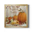 «Pumpkin Patch Off Thanks» - peinture sur toile encadrée-354103843-354103868