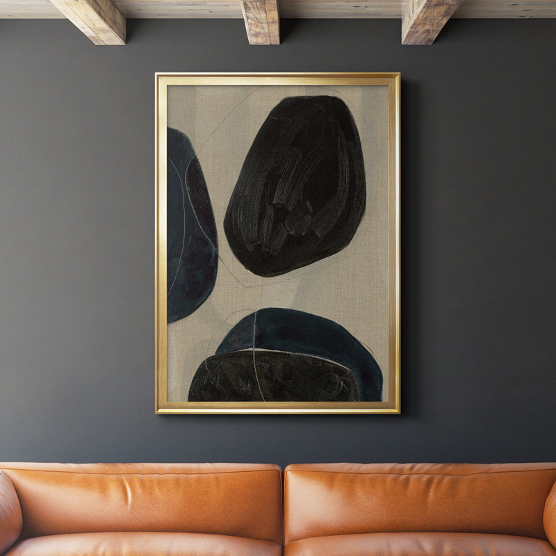 " Gravity II ", Gold, 36.5" H x 26.5" W x 1" D