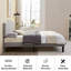 Rheeta Metal Piece Bedroom Set-1225207340