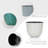 Worth Garden Plastic Round 8 Inch Planters For Indoor Plants Set...