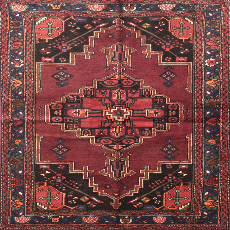 Southwestern Indoor Rug, Square 4'